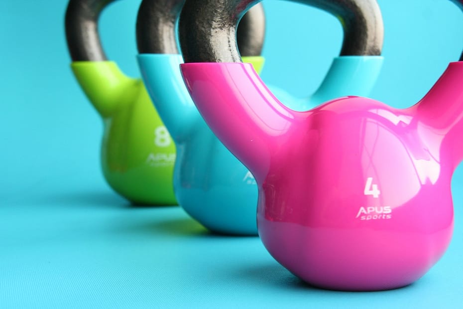 kettle weights for resistance exercise